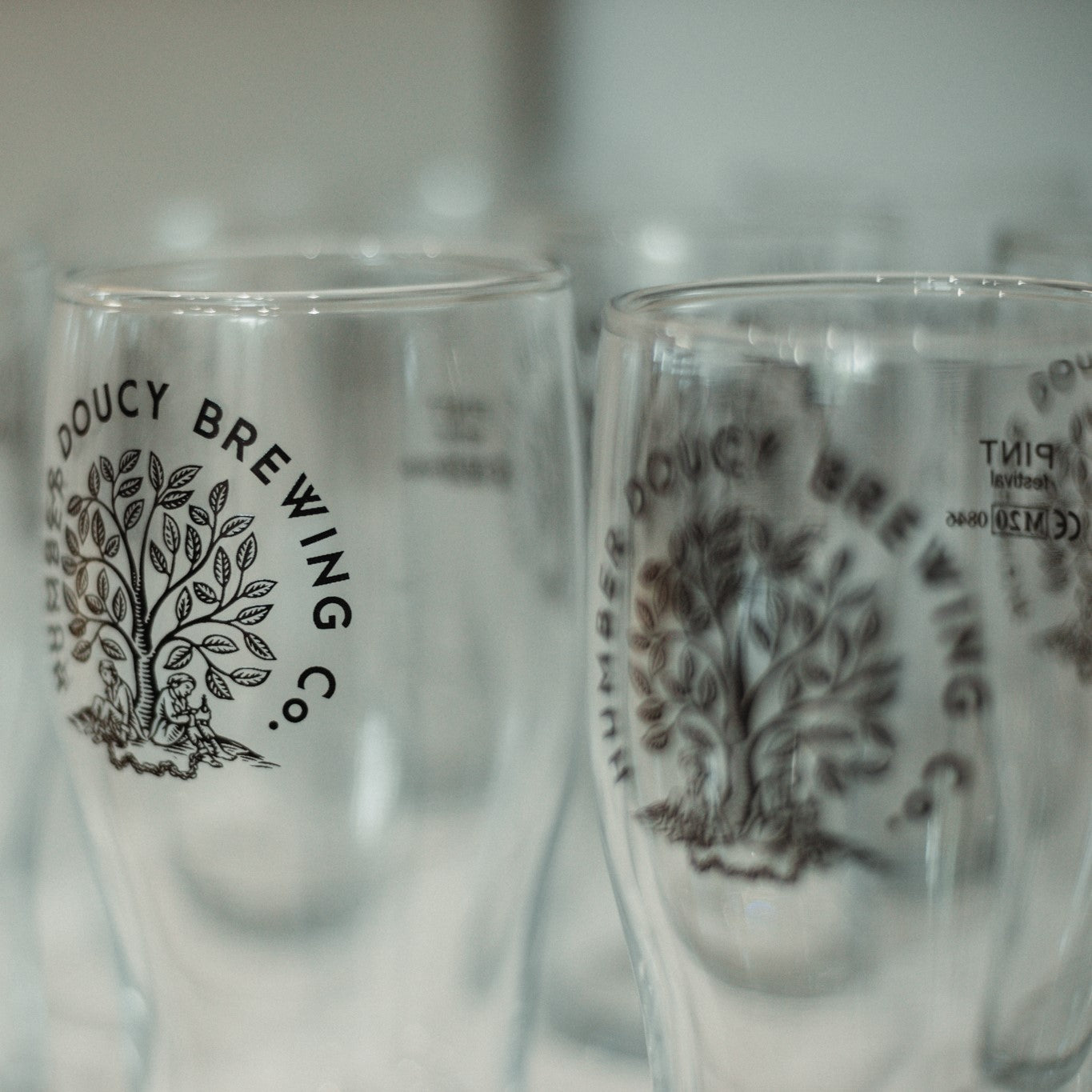 Pint Glass - Humber Doucy Brew Co. - www.humberdoucybrew.co